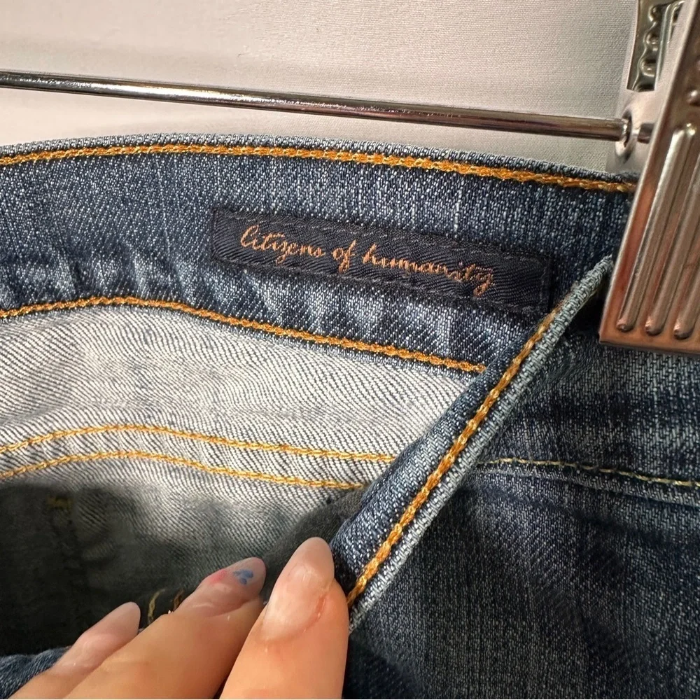 Citizens of Humanity Elle Low Waist Bootcut Jeans — Medium Wash, Stretch(31) Y2K - Picture 8 of 17